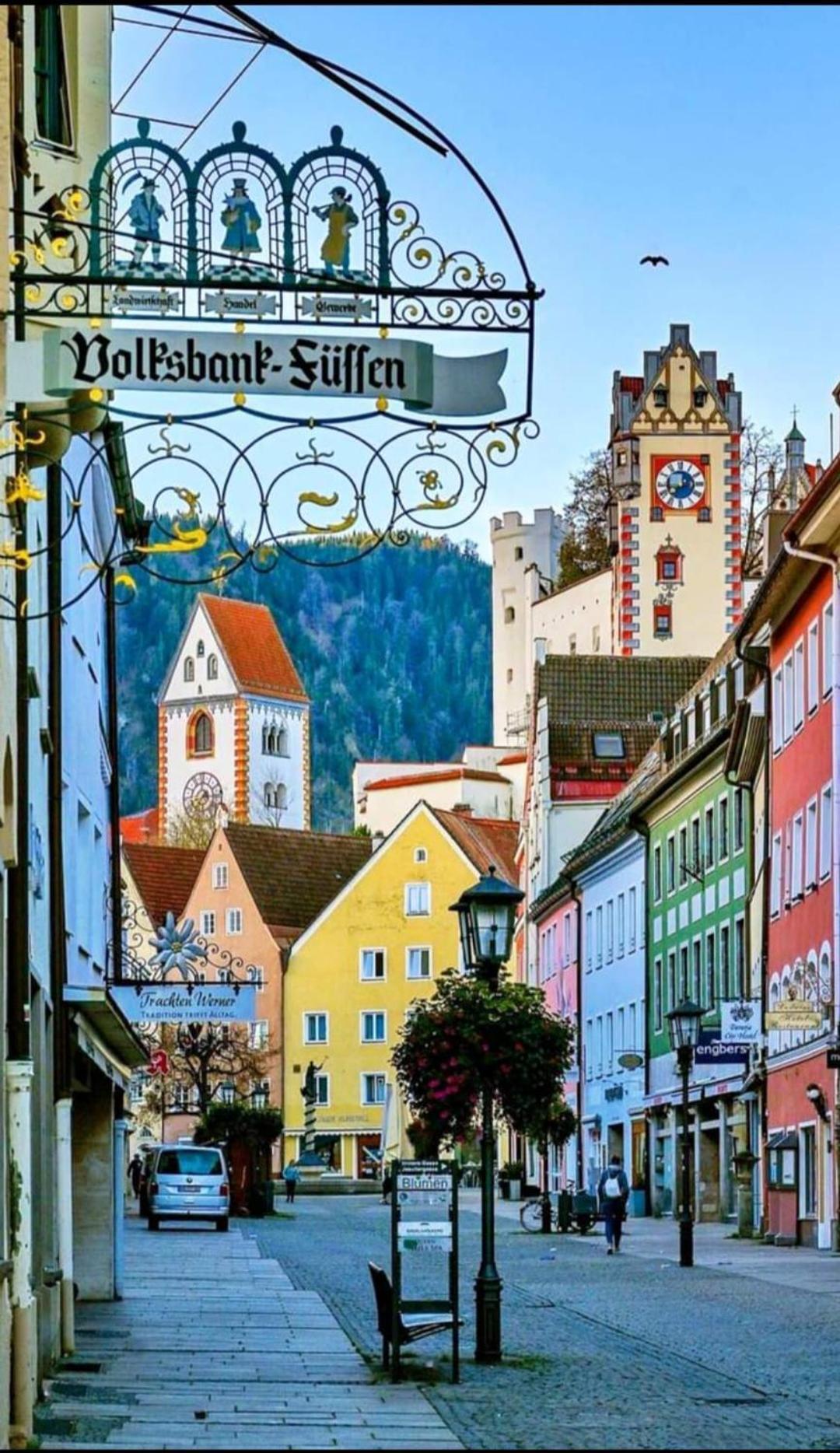 Füssen House La Neuschwanstein Blick - Budget City Hotel מראה חיצוני תמונה